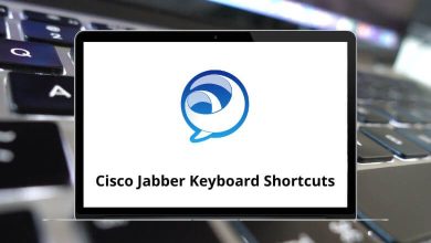 Cisco Jabber Keyboard Shortcuts