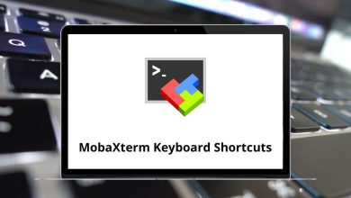 MobaXterm Keyboard Shortcuts
