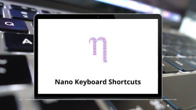 Nano Keyboard Shortcuts