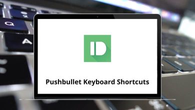 Pushbullet Keyboard Shortcuts