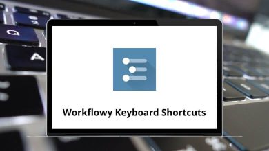 Workflowy Keyboard Shortcuts