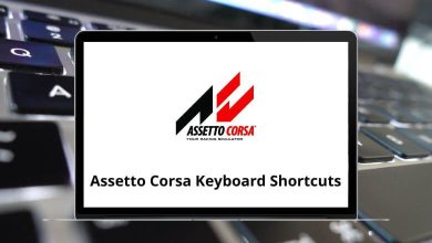Assetto Corsa Keyboard Shortcuts