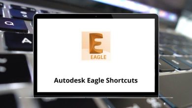 Autodesk Eagle Keyboard Shortcuts