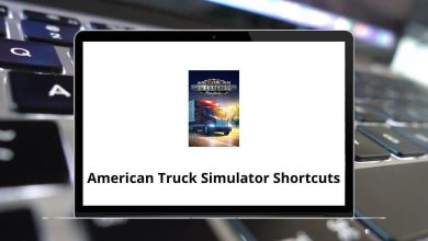 American Truck Simulator Keyboard Shortcuts