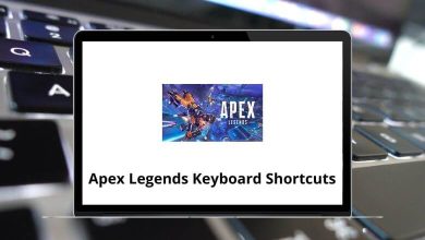 Apex Legends Keyboard Shortcuts