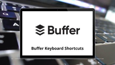 Buffer Keyboard Shortcuts