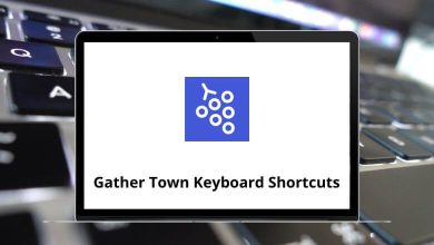 Gather Town Keyboard Shortcuts