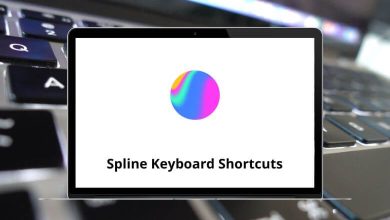 Spline Keyboard Shortcuts