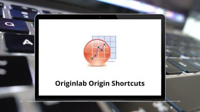 70 Originlab Origin Keyboard Shortcuts