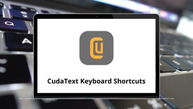 72 CudaText Keyboard Shortcuts