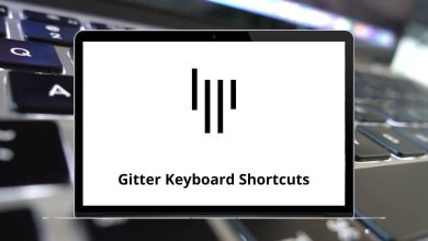 Gitter Keyboard Shortcuts