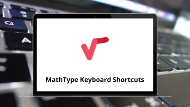 MathType Keyboard Shortcuts