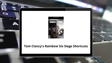 Tom Clancy's Rainbow Six Siege Shortcuts