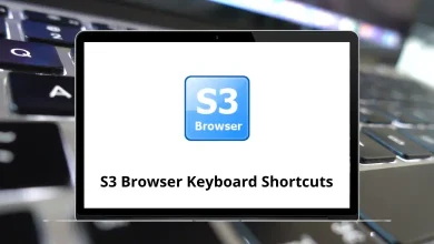 S3 Browser Keyboard Shortcuts
