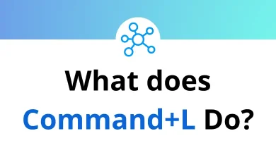What does Command+L do
