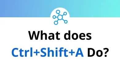 What does Ctrl+Shift+A Do