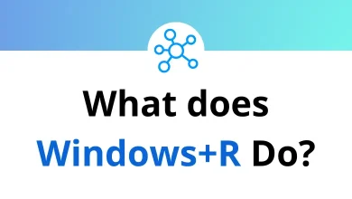 What does Windows+R do