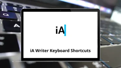 iA Writer Keyboard Shortcuts