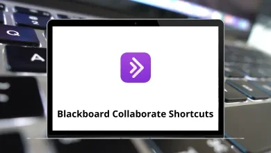 Blackboard Collaborate Keyboard Shortcuts