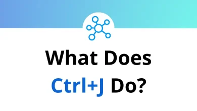 What Does Ctrl+J Do