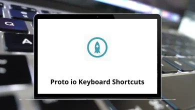 Proto io Keyboard Shortcuts