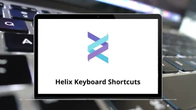 Helix Keyboard Shortcuts