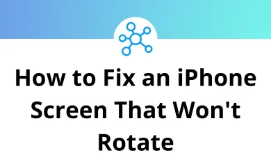 How to Fix an iPhone Screen That Won't Rotate