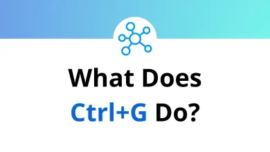 What Does Ctrl+G Do