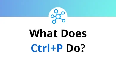 What Does Ctrl+P Do