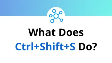 What Does Ctrl+Shift+S Do
