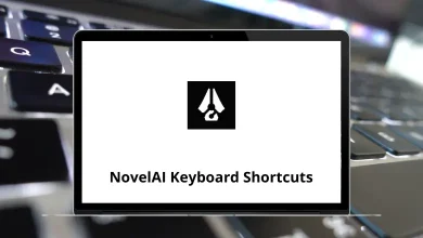 NovelAI Keyboard Shortcuts