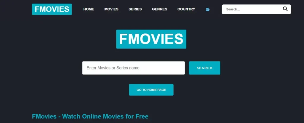 FMovies homepage FMovies homepage