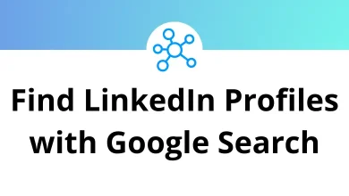 Find LinkedIn Profiles with Google Search