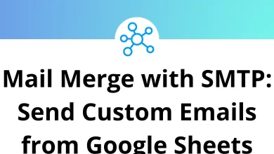 Mail Merge with SMTP - Send Custom Emails from Google Sheets
