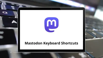 Mastodon Keyboard Shortcuts