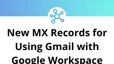 New MX Records for Using Gmail with Google Workspace