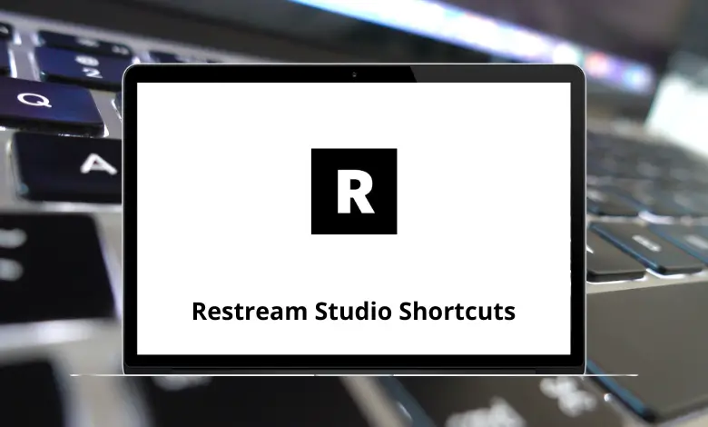 27 Restream Studio Shortcuts - Restream Studio Shortcuts PDF