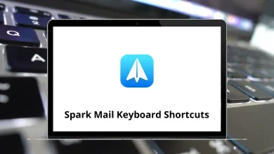 Spark Mail Keyboard Shortcuts