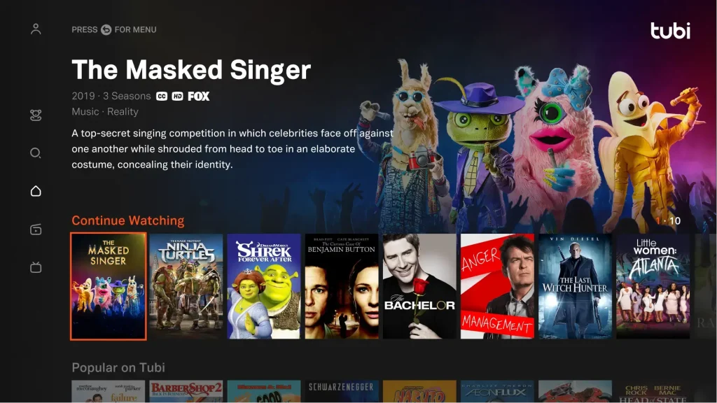 tubitv homepage tubitv homepage