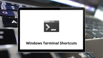 Windows Terminal Keyboard Shortcuts