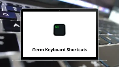 iTerm Keyboard Shortcuts