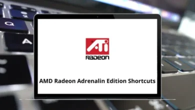 AMD Radeon Adrenalin Edition Shortcuts