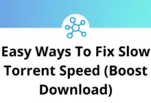 Easy Ways To Fix Slow Torrent Speed (Boost Download)