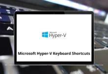 Microsoft Hyper-V Keyboard Shortcuts