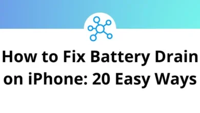 How to Fix Battery Drain on iPhone 20 Easy Ways