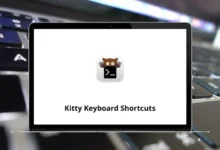 Kitty macOS Keyboard Shortcuts