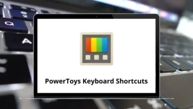 PowerToys Keyboard Shortcuts