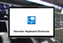 Narrator Keyboard Shortcuts