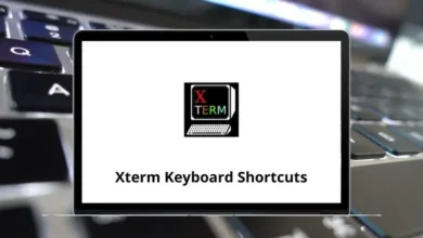 Xterm Keyboard Shortcuts