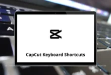 CapCut Keyboard Shortcuts